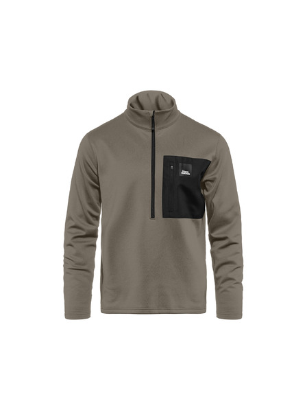 Horsefeathers Fleecă funcțională Miner - taupe