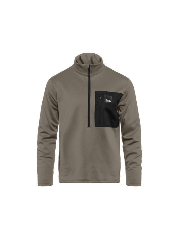 Horsefeathers Fleecă funcțională Miner - taupe