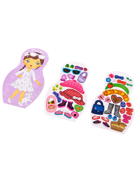 ELLA & MAX Îmbrăcăm păpușile cehe TEREZKA – cărți de colorat