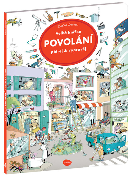 ELLA & MAX Cartea mare PROFESII – Caută și poveștește