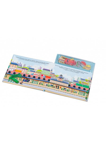 ELLA & MAX TRENURI ─ Carte cu magneți