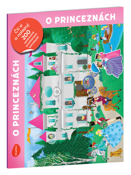 ELLA & MAX Citește și lipește – DESPRE PRINȚESE, carte cu abtibilduri