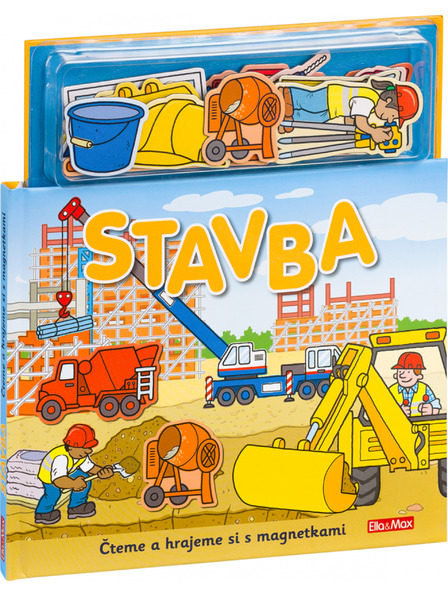 ELLA & MAX CONSTRUCȚIE ─ Carte cu magneți