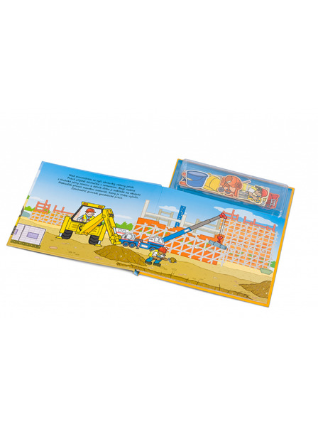 ELLA & MAX CONSTRUCȚIE ─ Carte cu magneți