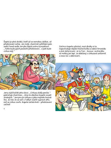 ELLA & MAX MAREA AVENTURĂ LA CIRC – Tom și Jerry într-o poveste ilustrată