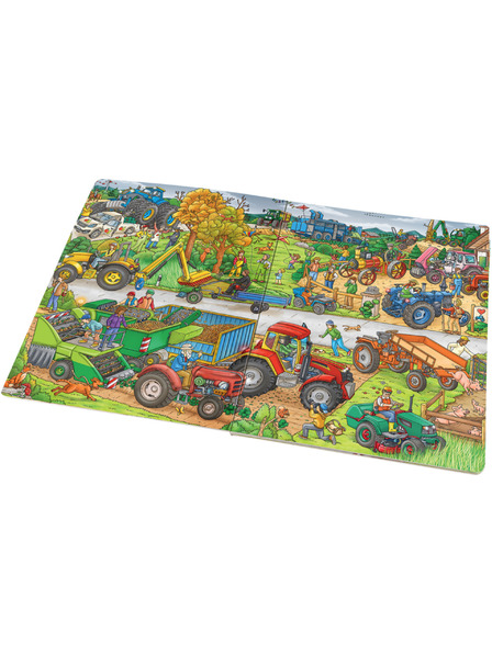 ELLA & MAX Cartea mare TRACTOARE pentru micii povești