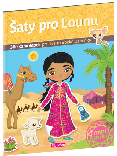 ELLA & MAX Rochii pentru LOUNA – Carte cu abtibilduri