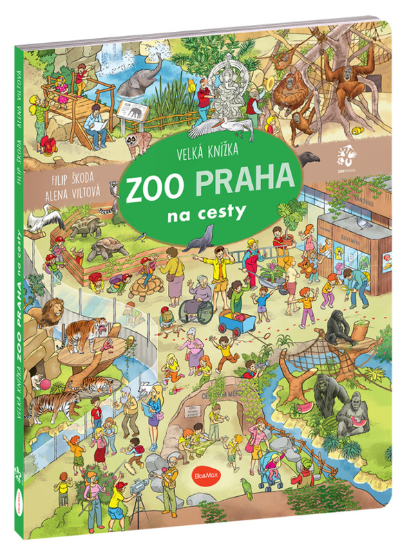 ELLA & MAX Pe drumuri – Cartea mare ZOO PRAGA