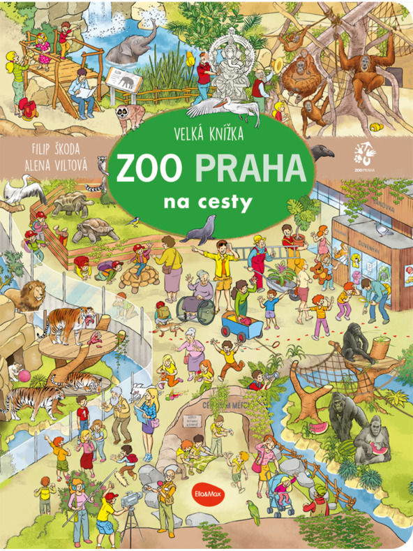 ELLA & MAX Pe drumuri – Cartea mare ZOO PRAGA