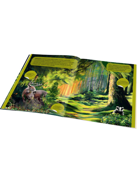 ELLA & MAX LUMEA MAGICĂ A PĂDURII – Carte cu autocolante