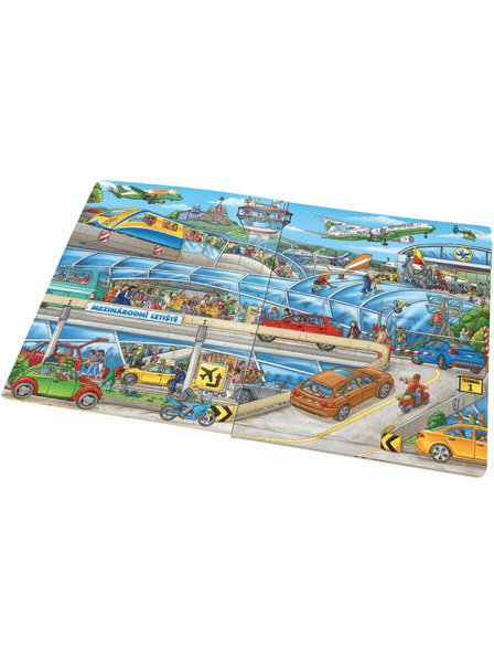 ELLA & MAX Cartea mare AEROPORT pentru mici povestitori