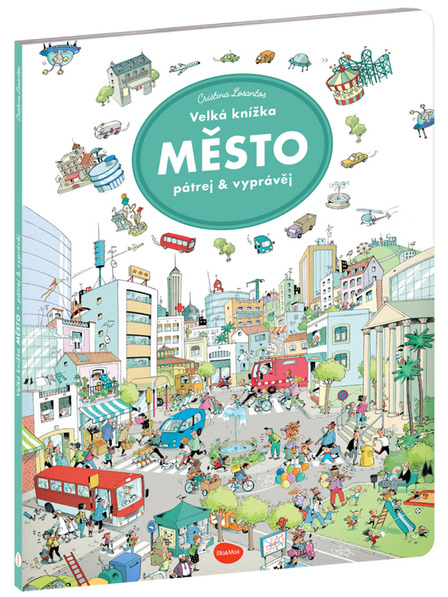 ELLA & MAX Cartea mare ORAȘ – Caută & povestește