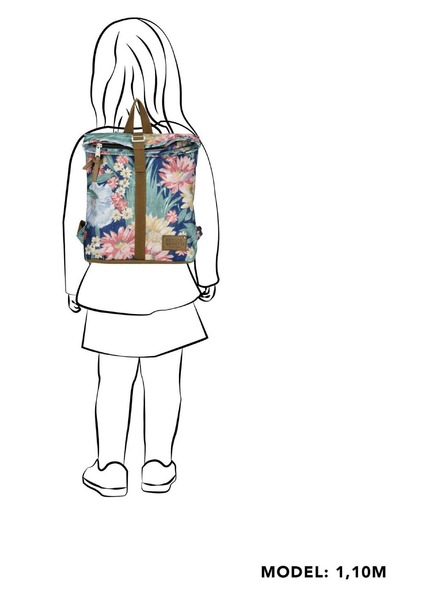 Enrico Benetti Rucsac Enrico Benetti Santiago 46214 Navy Flower