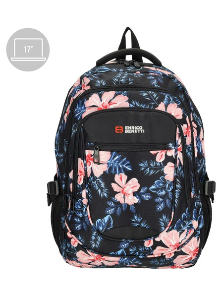Enrico Benetti Rucsac Enrico Benetti Santa Cruz 62038 Black Flower