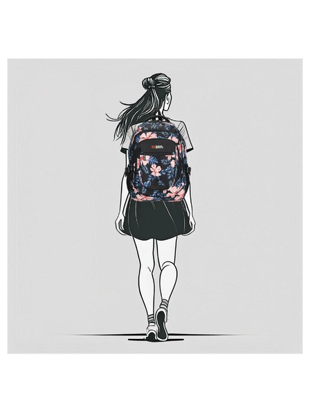 Enrico Benetti Rucsac Enrico Benetti Santa Cruz 62038 Black Flower