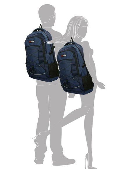 Enrico Benetti Rucsac Enrico Benetti Yellow Stone 62128 Navy