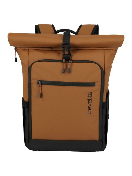 Travelite Rucsac Travelite Briize Backpack M Roll-Up Curry