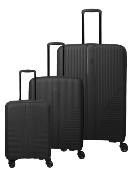 Travelite Set valize de călătorie Travelite Air Stripe S,M,L Black