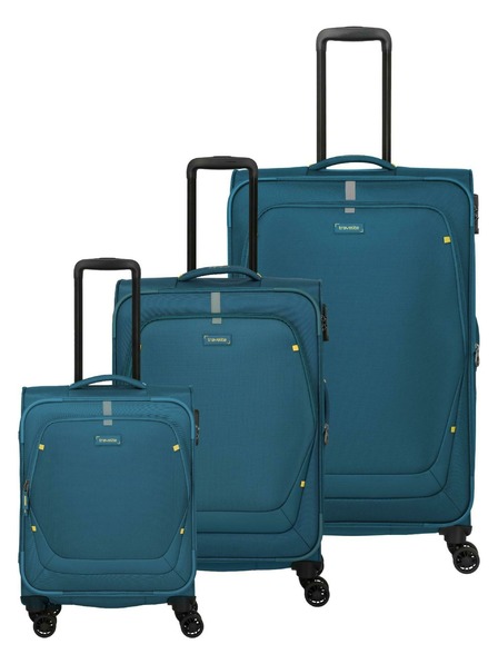 Travelite Set valize de călătorie Travelite Umbria S,M,L Petrol