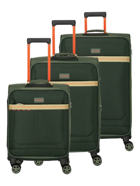 Travelite Set valize de călătorie Travelite Color Craze S,M,L Olive