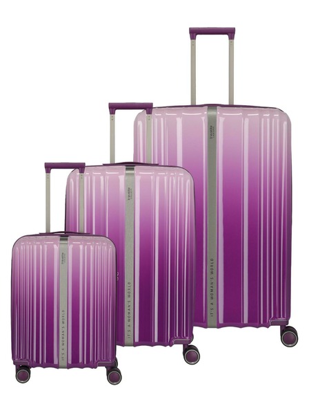 Travelite Set valize de călătorie Travelite Lascana Edition S,M,L Purple Degrade