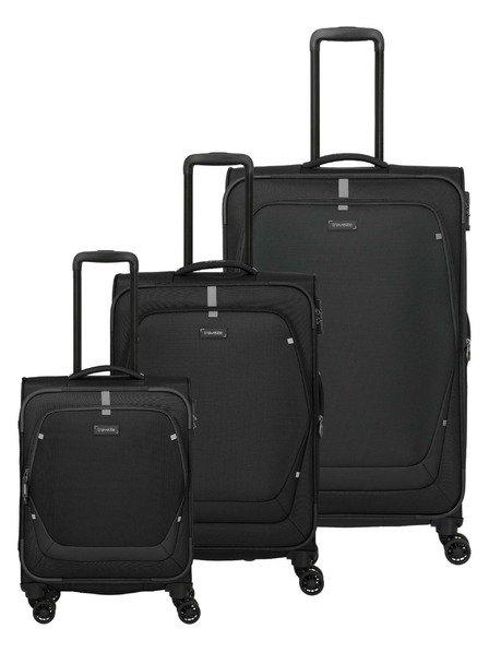 Travelite Set valize de călătorie Travelite Umbria S,M,L Black