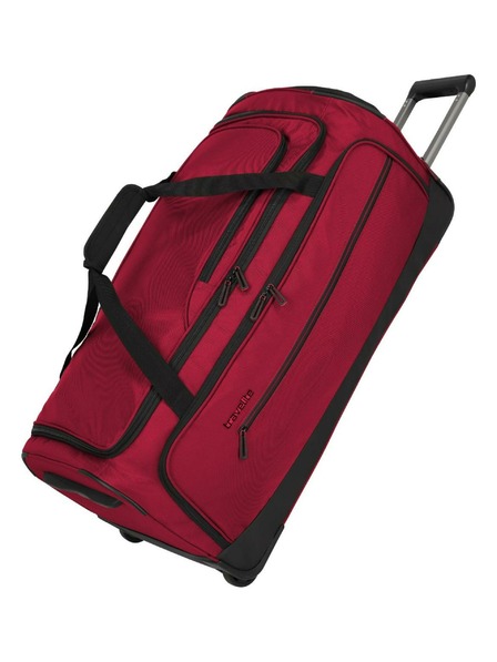 Travelite Geantă de călătorie Travelite Crosslite 5.0 Wheeled Duffle L Red