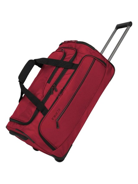 Travelite Geantă de călătorie Travelite Crosslite 5.0 Wheeled Duffle M Red