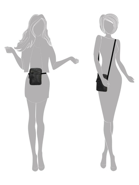 Enrico Benetti Geantă Enrico Benetti Zoë 66904 Black