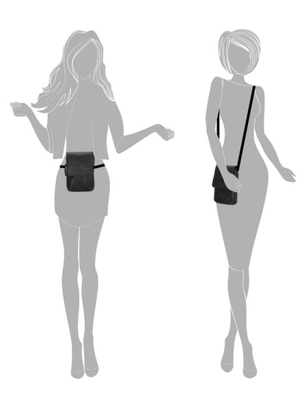 Enrico Benetti Geantă Enrico Benetti Zoë 66905 Black