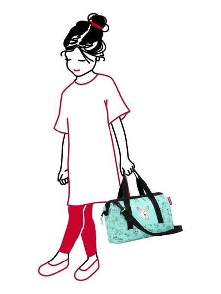 Reisenthel Geantă Reisenthel Allrounder XS Kids Cats and dogs mint