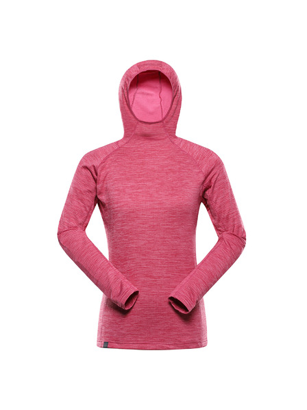 ALPINE PRO Hanorac femei cu uscare rapidă ALPINE PRO ROLTA neon pink