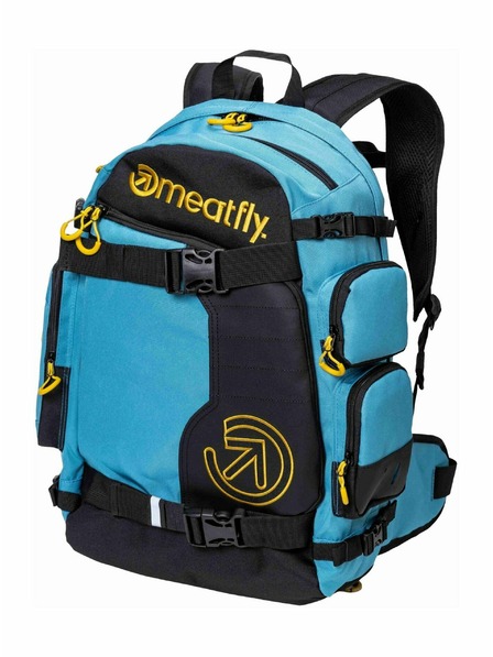 Meatfly Rucsac Meatfly Wanderer Sky Blue / Yellow 28 L