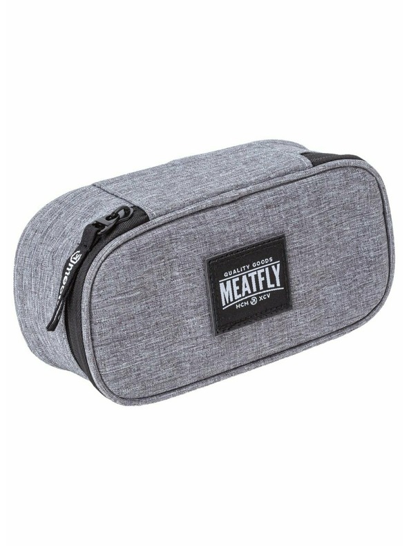 Meatfly Meatfly carcasă Pencil Case Heather Grey