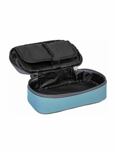 Meatfly Meatfly penar XL Pencil Case Aqua / Grey