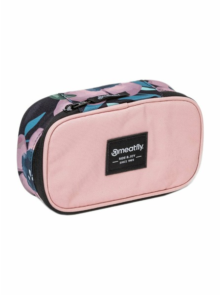 Meatfly Meatfly penar XL Pencil Case Pink Flowers