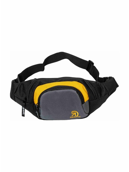Meatfly Meatfly borsă de brâu Wally Dark Grey / Gold