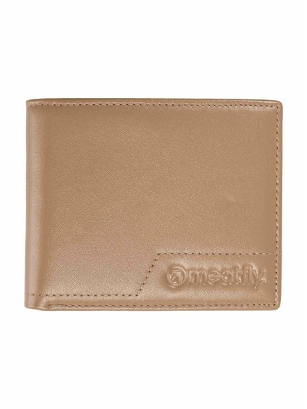 Meatfly Meatfly portofel din piele Eliot Premium Light Brown