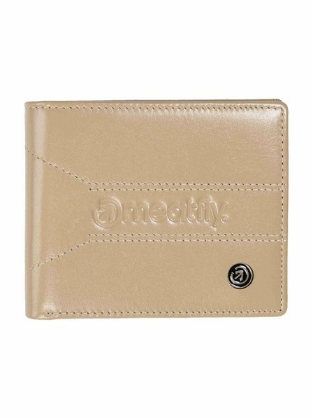 Meatfly Meatfly portofel din piele Zac Premium Beige