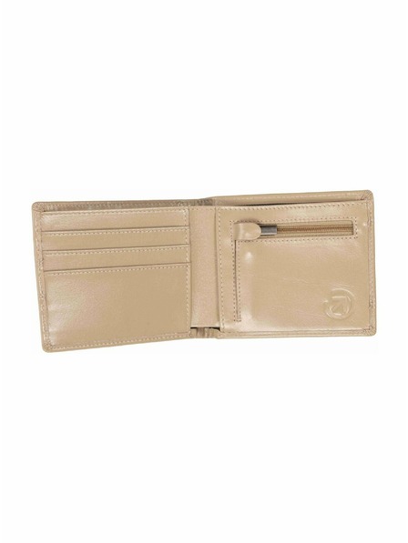 Meatfly Meatfly portofel din piele Zac Premium Beige