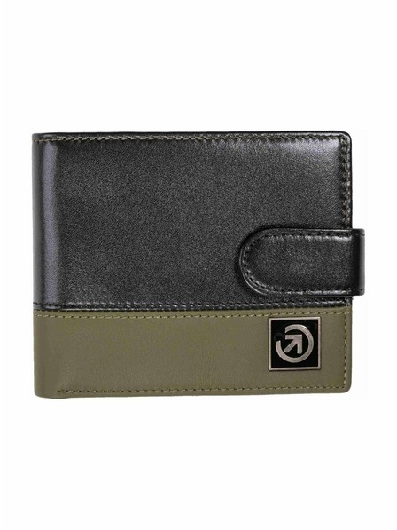 Meatfly Meatfly portofel din piele Nathan Premium Olive / Black