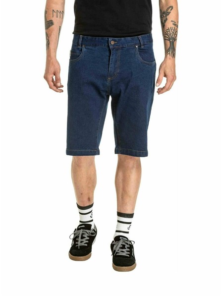 Meatfly Meatfly pantaloni scurți bărbătești Just 2.0 Denim Rinse Wash