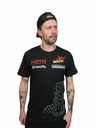 Meatfly Meatfly tricou bărbătesc Dakar Beduin Black