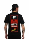 Meatfly Meatfly tricou bărbătesc Dakar Beduin Black