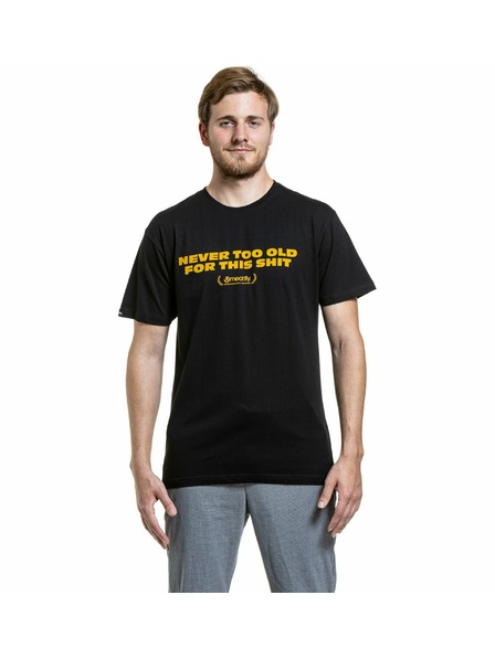 Meatfly Meatfly tricou bărbătesc Tomas Never Too Old Black