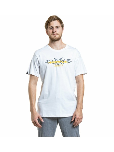 Meatfly Meatfly tricou bărbătesc Tomas Never Too Old White