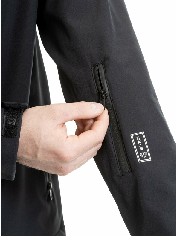 Meatfly Meatfly jachetă softshell bărbătească Rasmussen Black