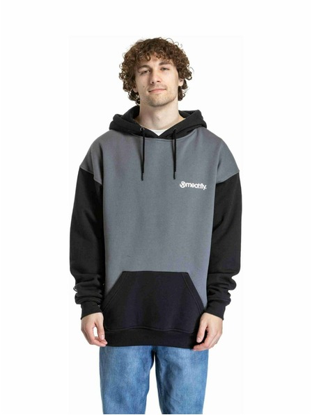Meatfly Meatfly bluză unisex Fry Black / Grey