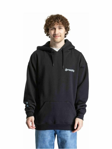 Meatfly Meatfly bluză unisex Fry Black