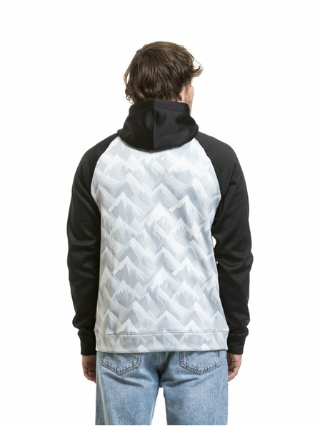 Meatfly Meatfly bluză tehnică pentru bărbați Gravel White Mountains